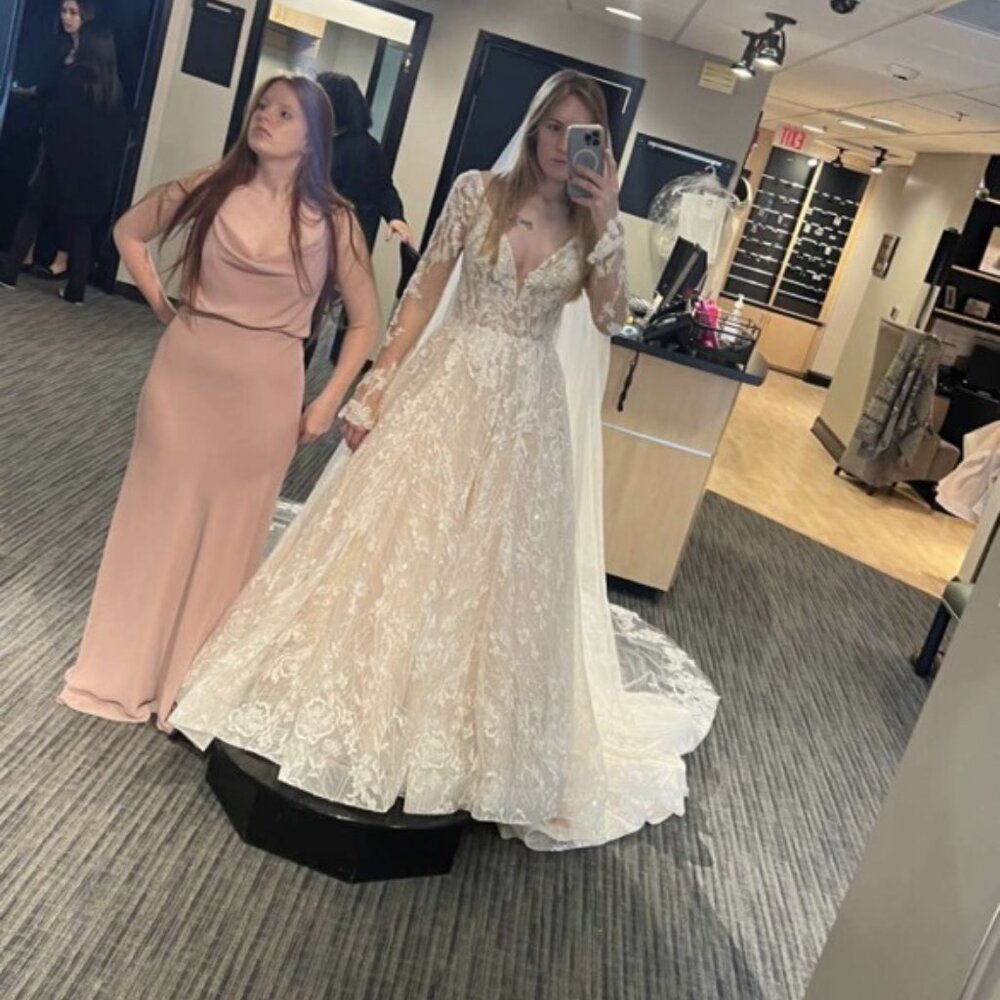 Wedding dress from Bridals by Lori